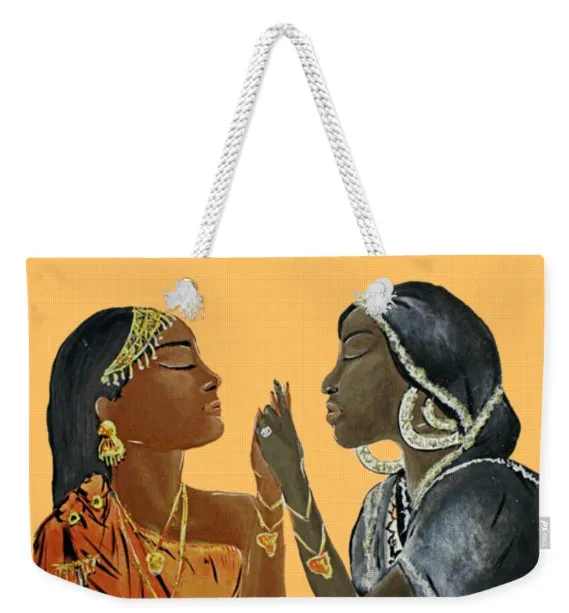 Shades of Melanin Weekender Tote Bag