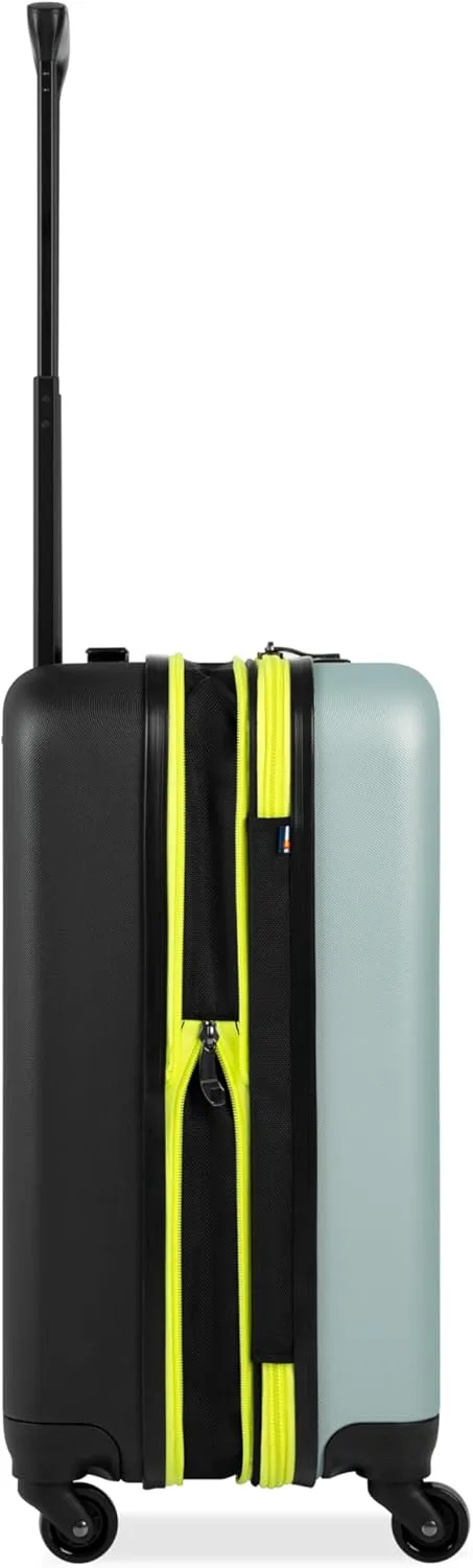 Sherpani Meridian, 22 Inch Carry On Luggage Airline Approved, Rolling Hardside Suitcase 22x14x9, Travel Luggage for Women, Expandable Suitcase, Travel Gift for Mothers Day 2025 (St. Lucia)