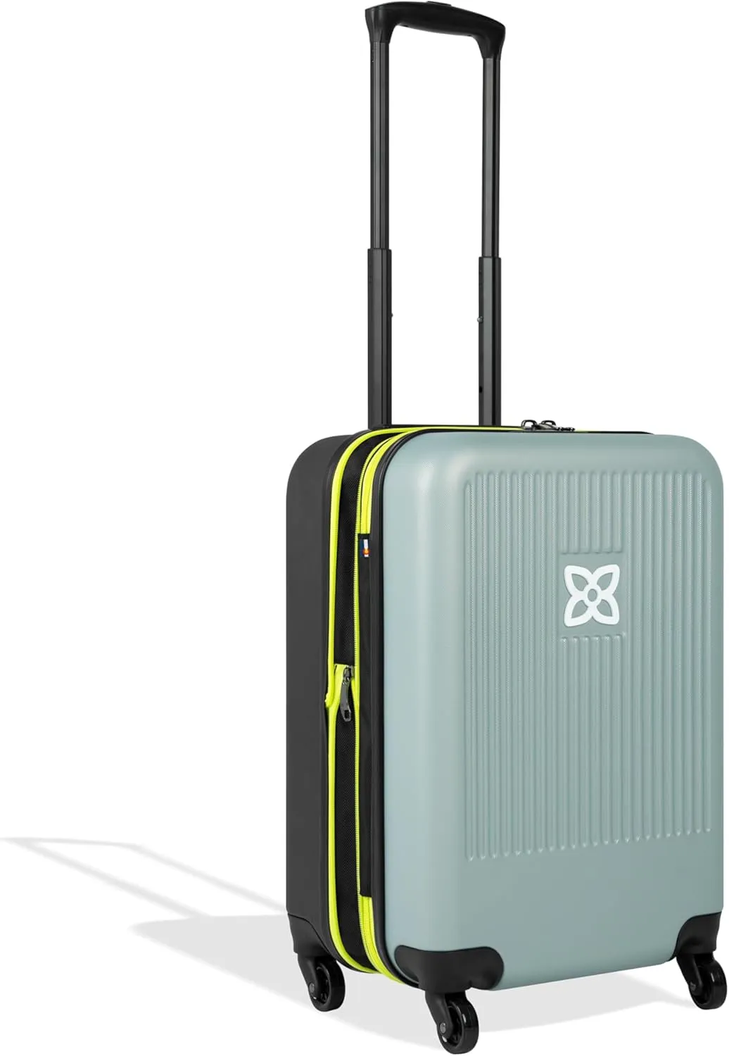 Sherpani Meridian, 22 Inch Carry On Luggage Airline Approved, Rolling Hardside Suitcase 22x14x9, Travel Luggage for Women, Expandable Suitcase, Travel Gift for Mothers Day 2025 (St. Lucia)