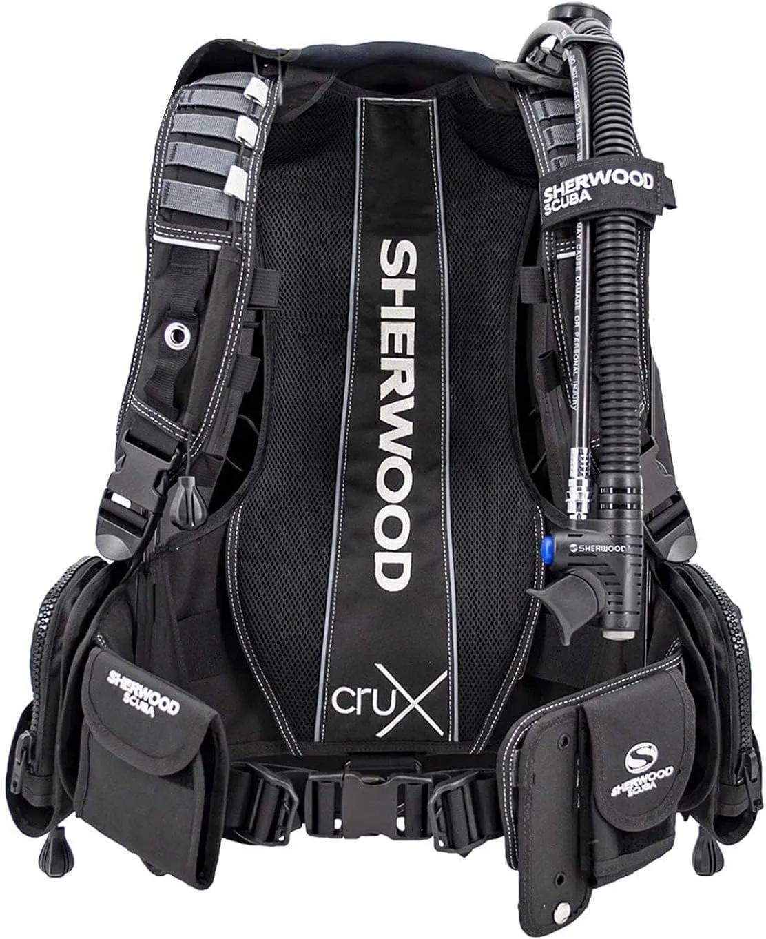 SHERWOOD SCUBA Crux Modular Scuba Diving BCD with 40 lbs of Lift