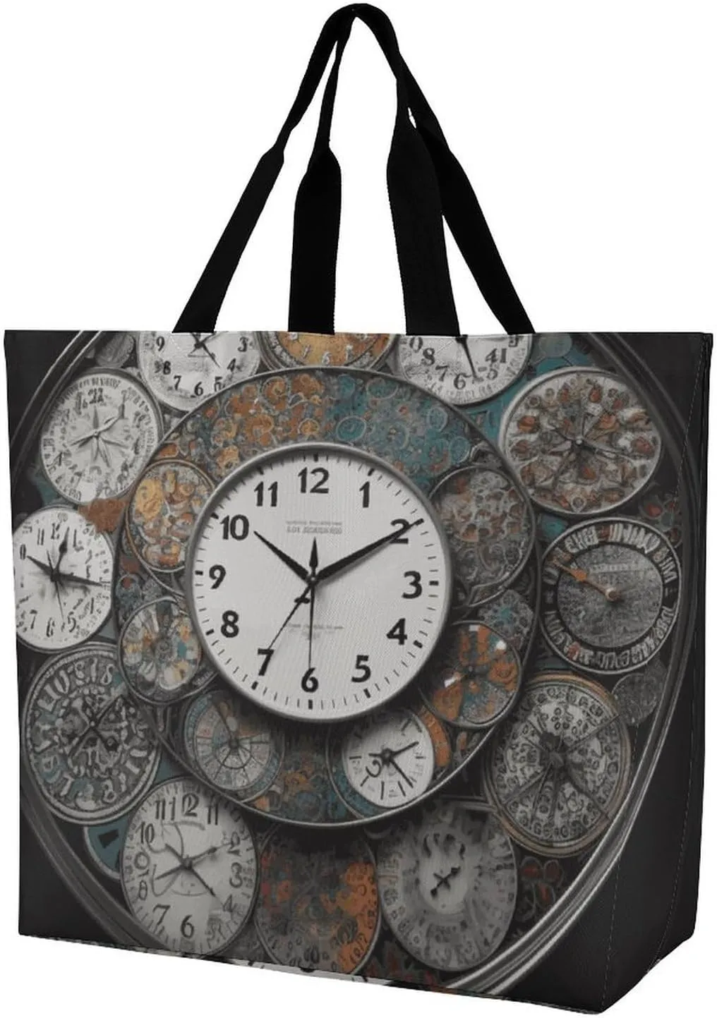 Shopping Bag for Women, Beach Sunrise Tote Bag, Large Capacity Shoulder Bags for Groceries Travel