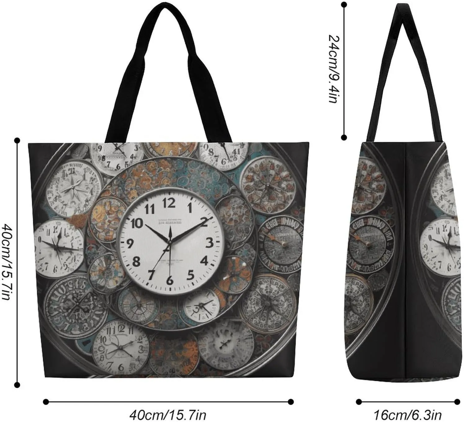 Shopping Bag for Women, Beach Sunrise Tote Bag, Large Capacity Shoulder Bags for Groceries Travel
