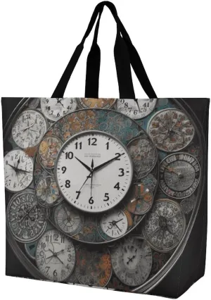 Shopping Bag for Women, Beach Sunrise Tote Bag, Large Capacity Shoulder Bags for Groceries Travel