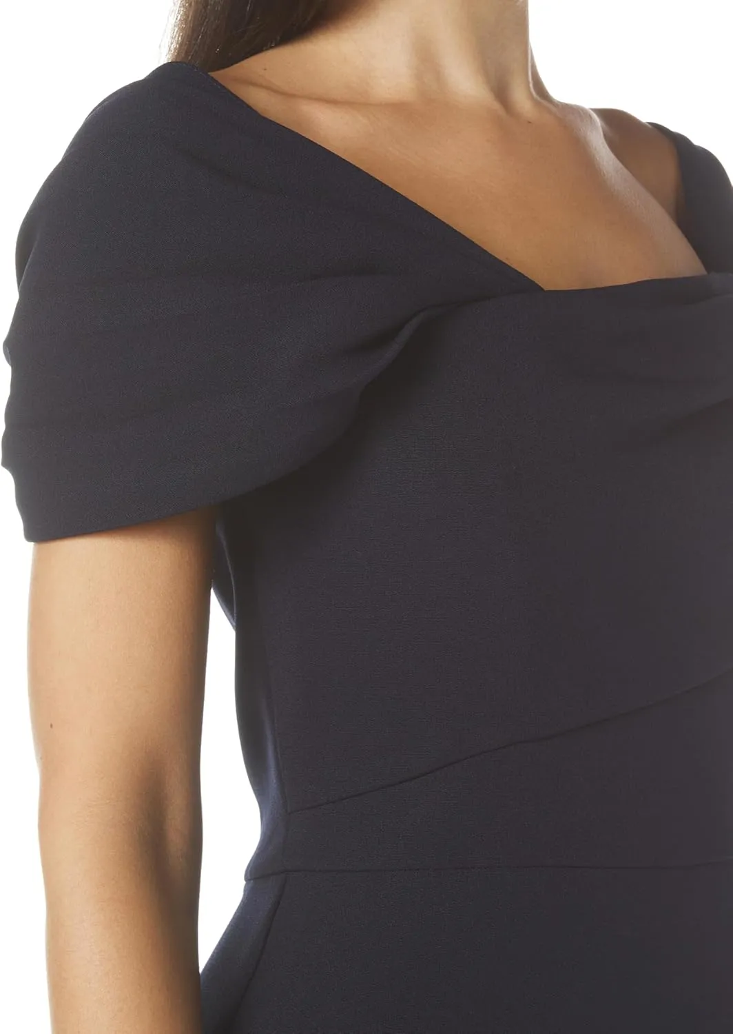 Shoshanna Women's Midnight Stretch Crepe Bridget Dress