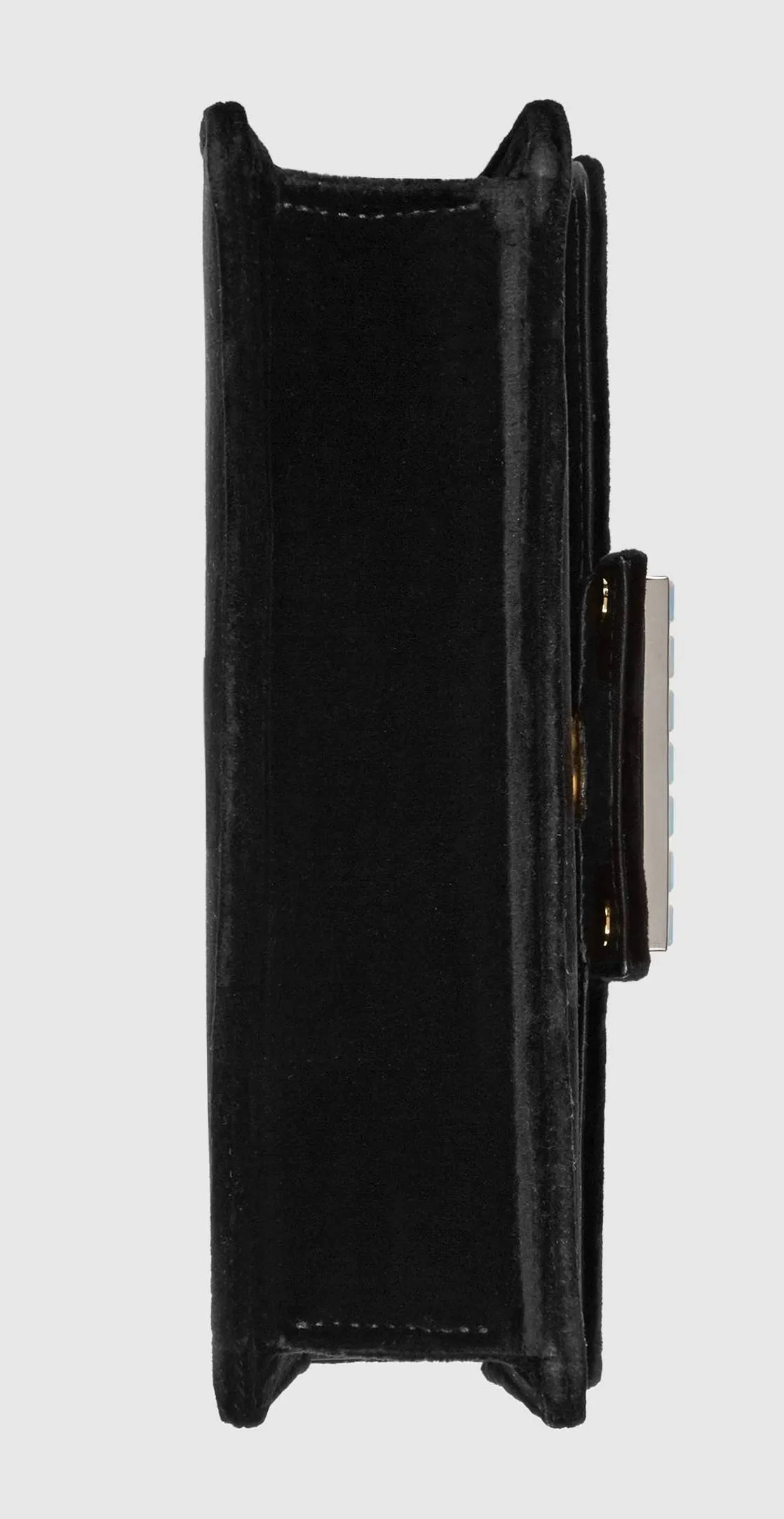 Shoulder Bag with Square G, Black