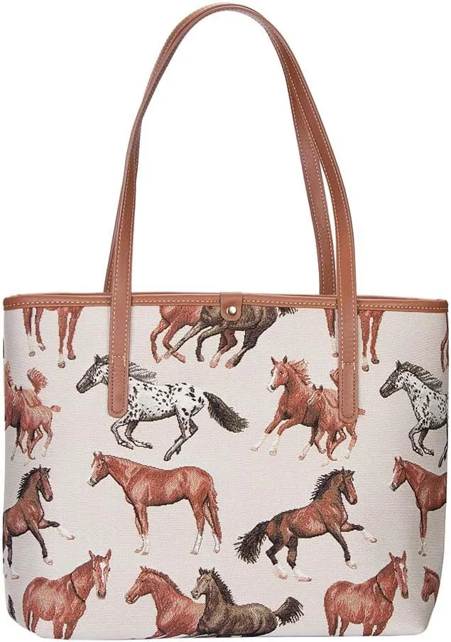 Signare Tapestry Shoulder Bag Tote Bag for Women with Travel or Work Tote Bags for Women