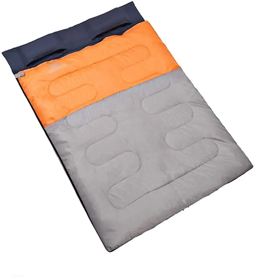 Sleeping Bags for Camping Camping Sleeping Bag Adult sleeping bag outdoor double sleeping bag autumn and winter double increase thickening sleeping bag cold warm portable sleeping bag camping cam