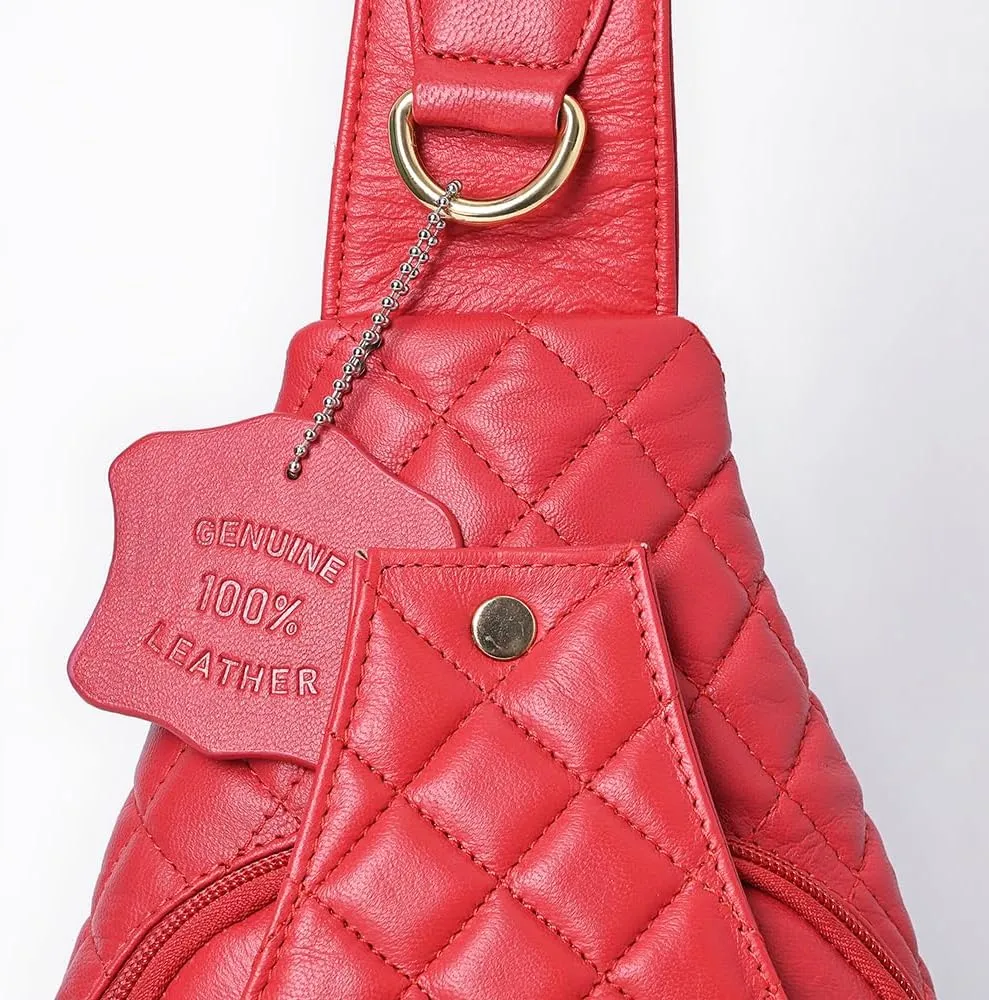Sling Genuine Leather Women Bag Western Handbag Purse
