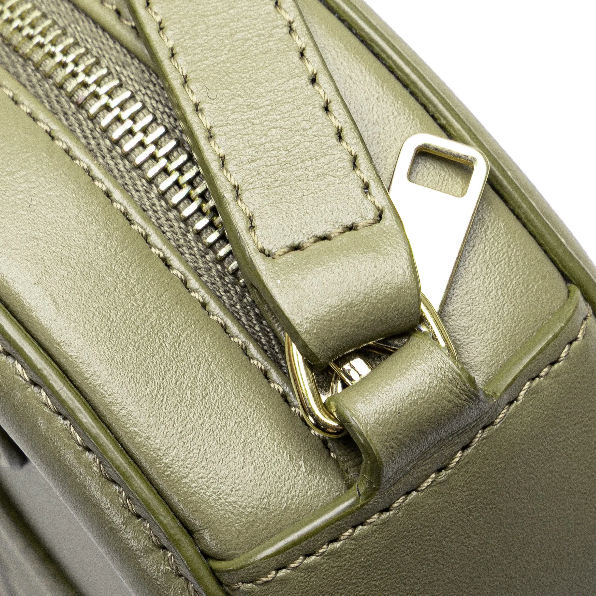 Small Calfskin Cuir Triomphe Oval Crossbody