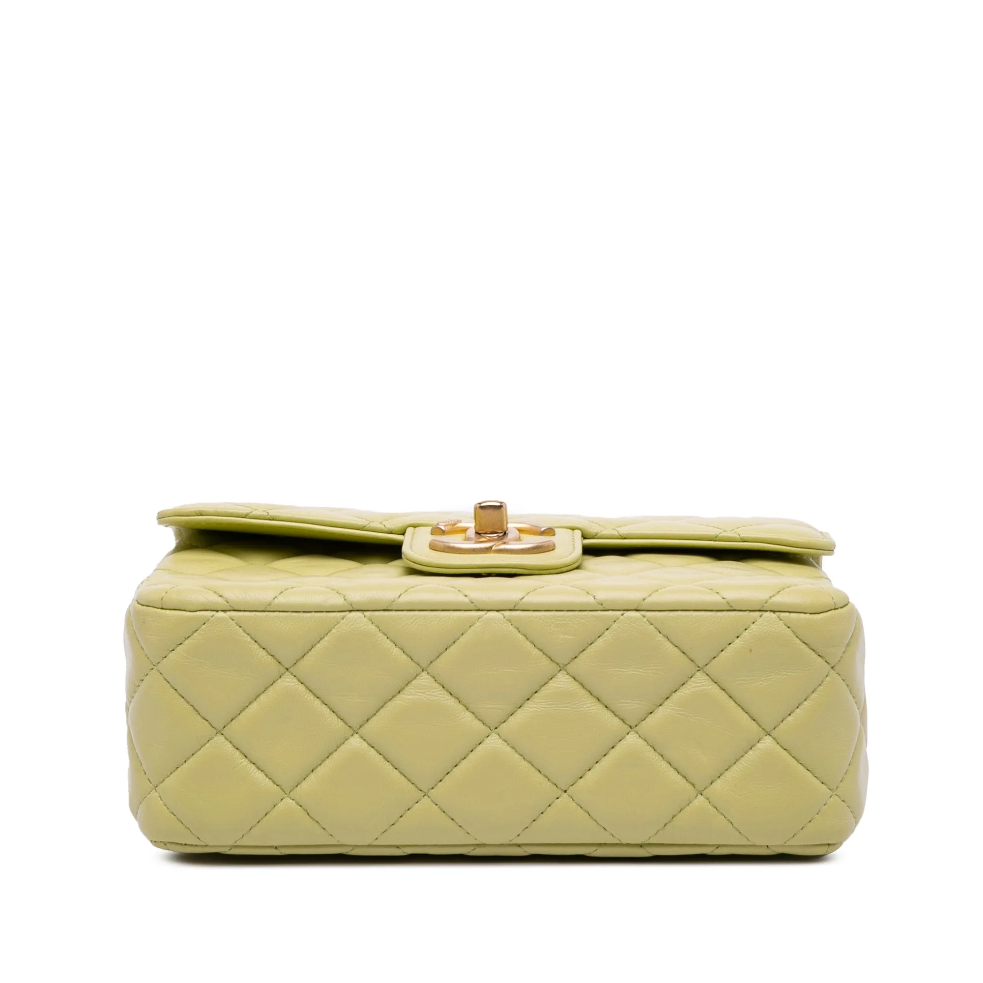 Small Classic Lambskin Casino Royale Charms Single Flap