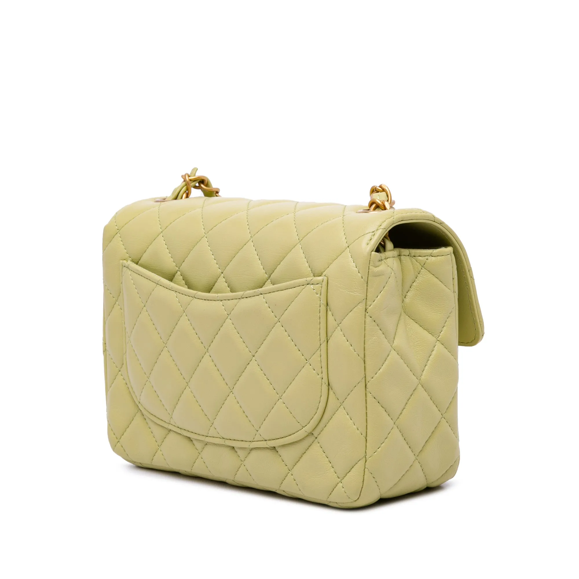 Small Classic Lambskin Casino Royale Charms Single Flap