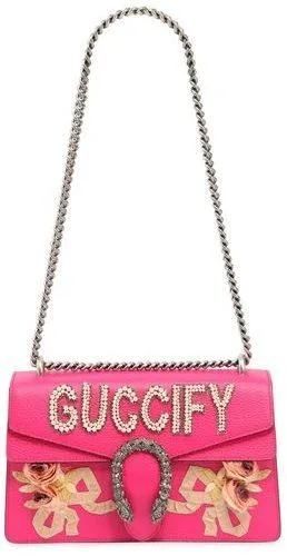 Small Dionysus "Guccify" Leather Bag