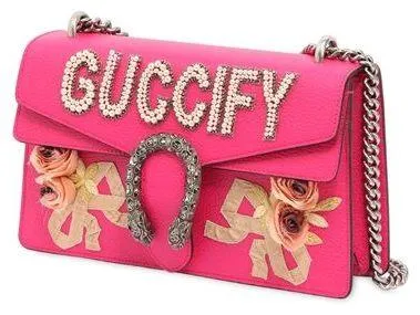 Small Dionysus "Guccify" Leather Bag