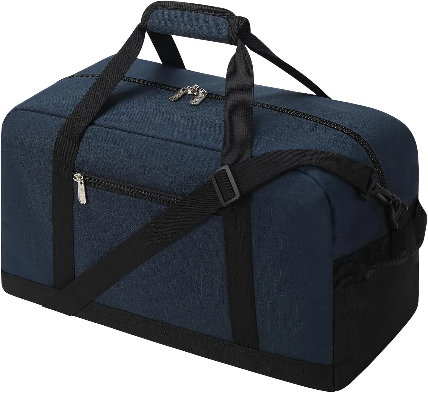 Small Gym Bag 18 inch Carry On Duffel Bag for Weekender Travel - Navy Blue