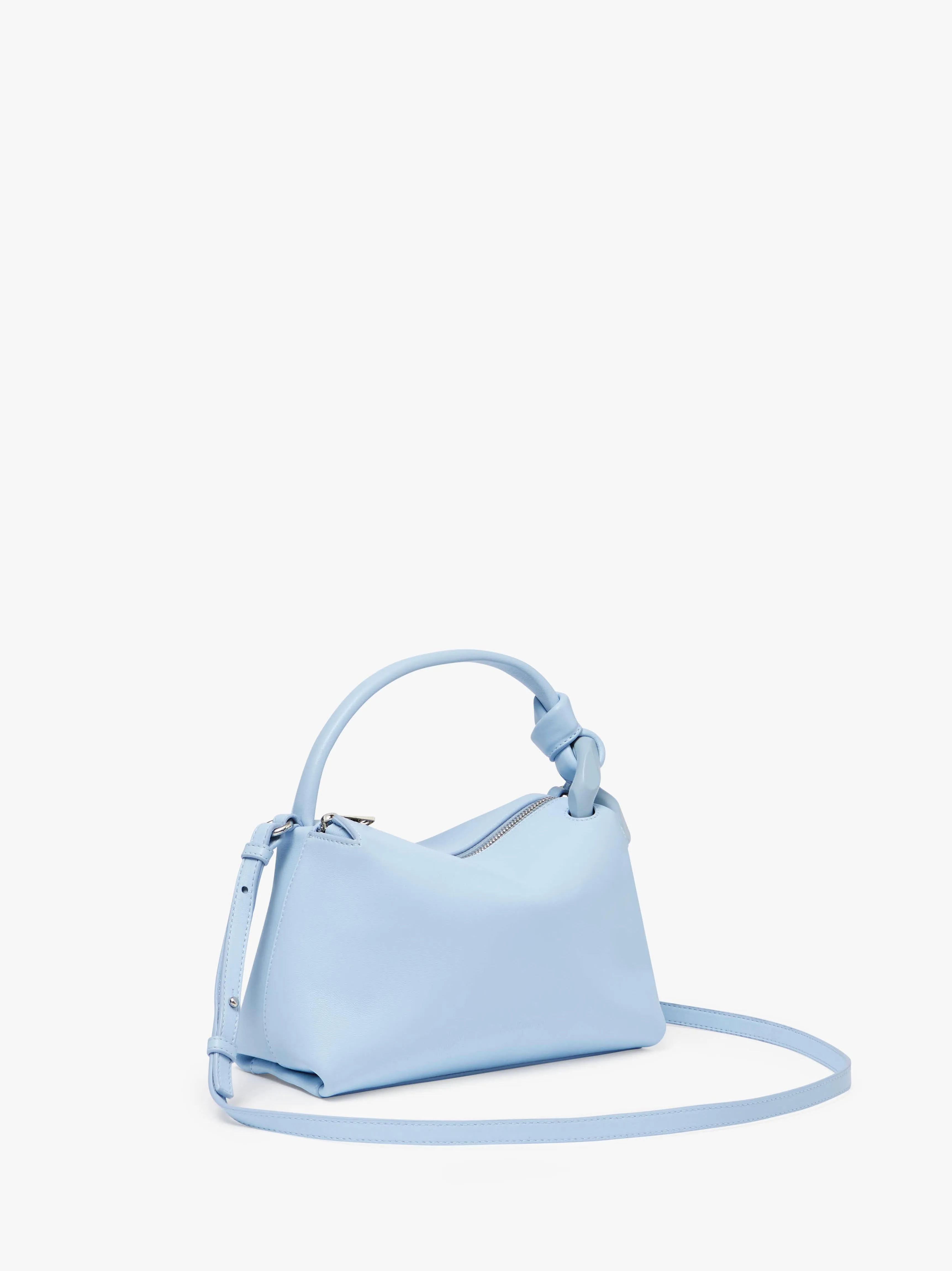SMALL JWA CORNER BAG - LEATHER CROSSBODY BAG