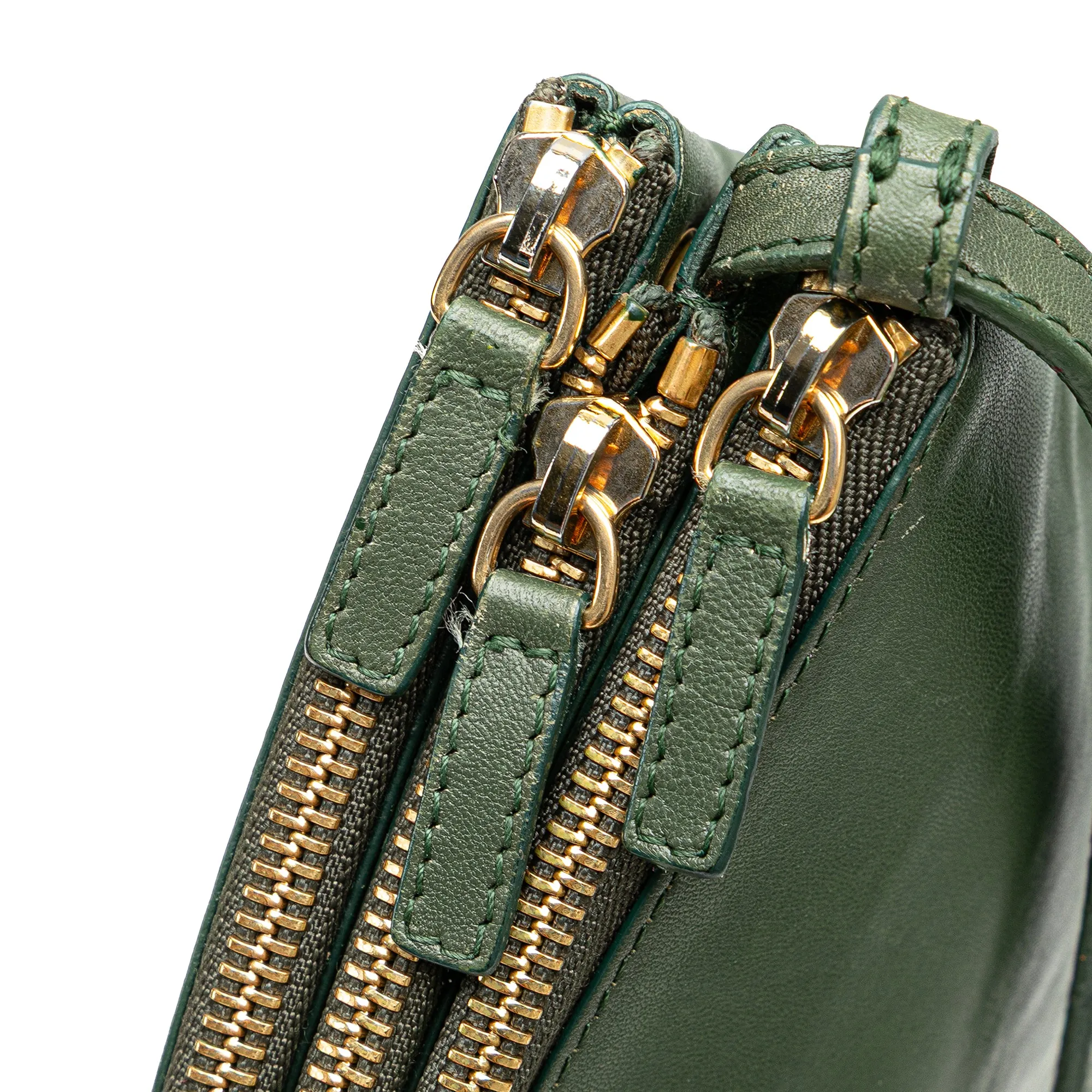 Small Lambskin Trio Crossbody