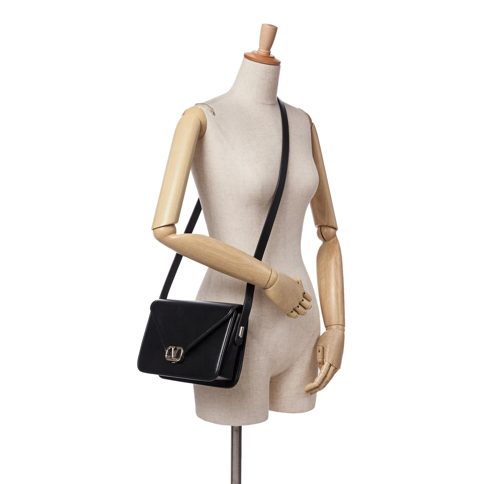 Small Leather Letter Crossbody