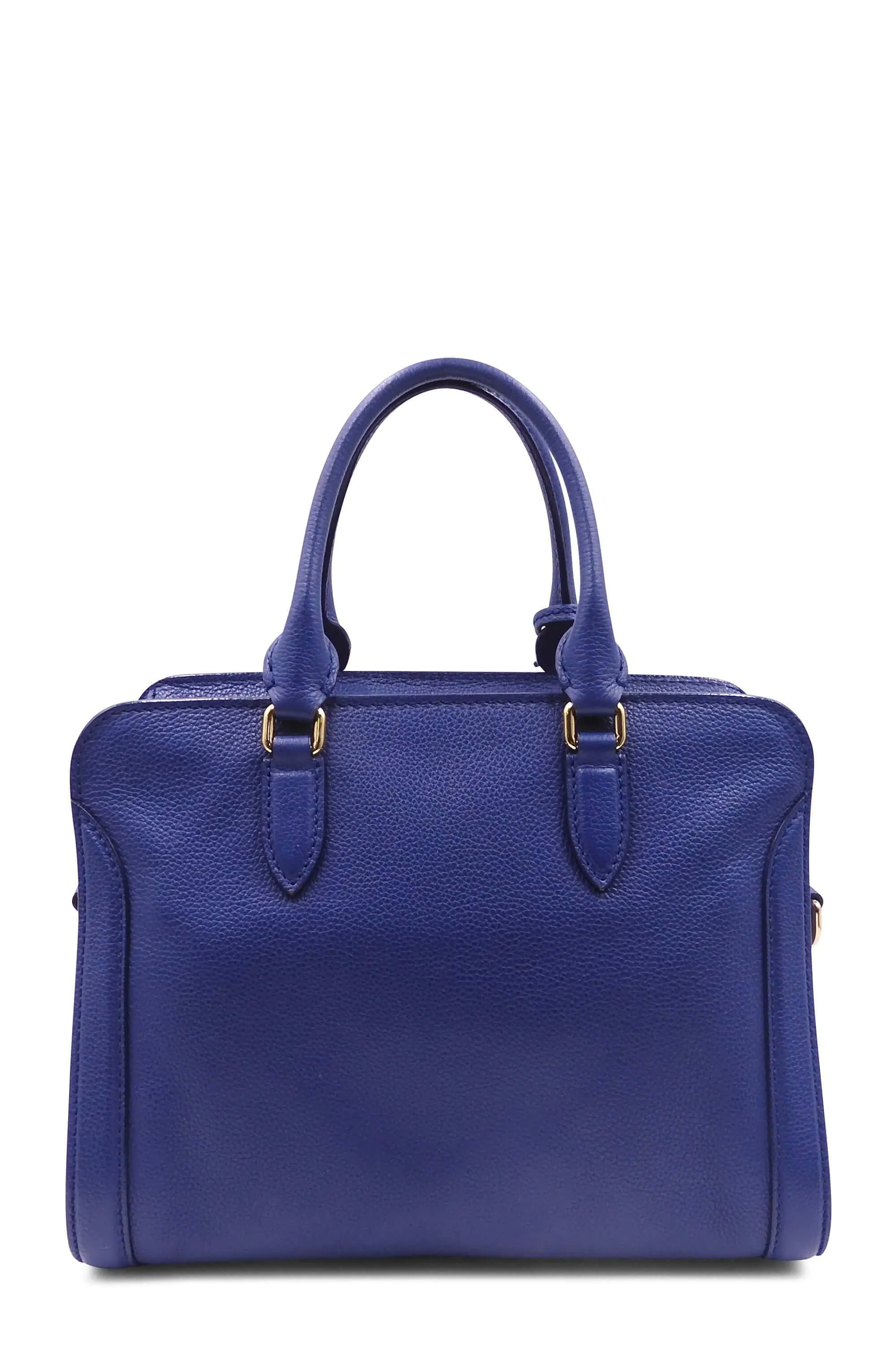Small Padlock Zip Around Bag Navy