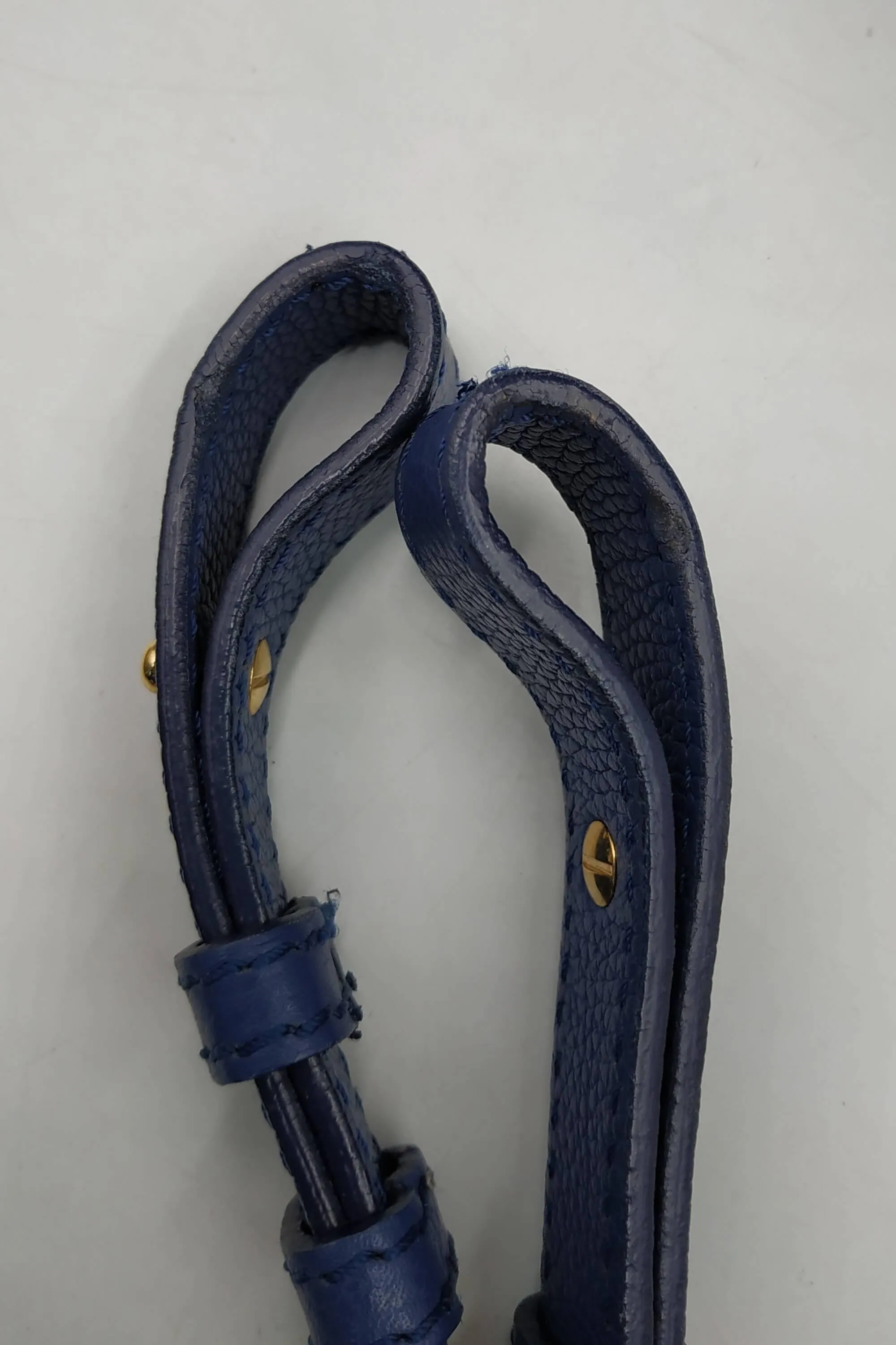 Small Padlock Zip Around Bag Navy
