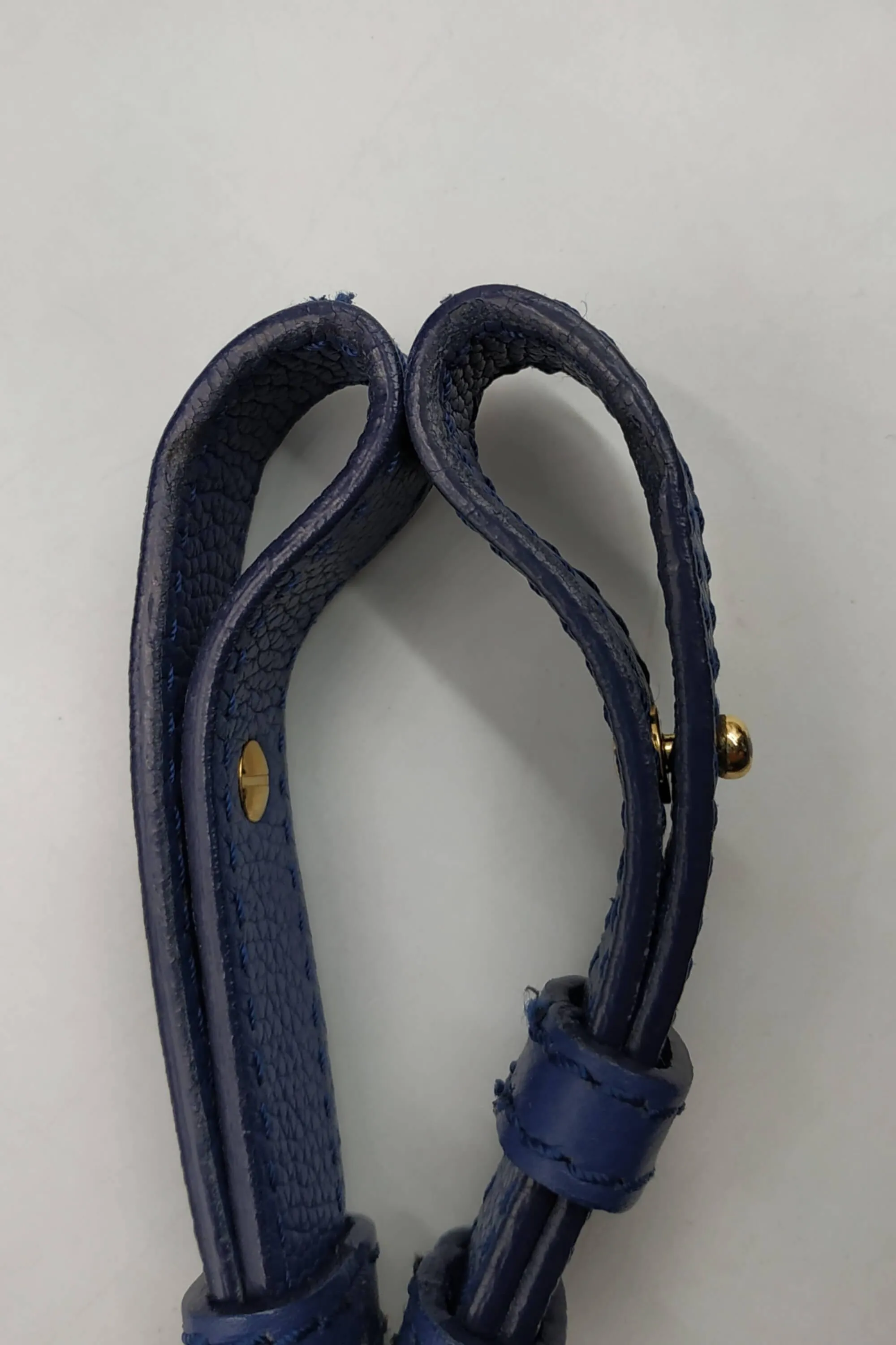 Small Padlock Zip Around Bag Navy