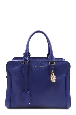 Small Padlock Zip Around Bag Navy