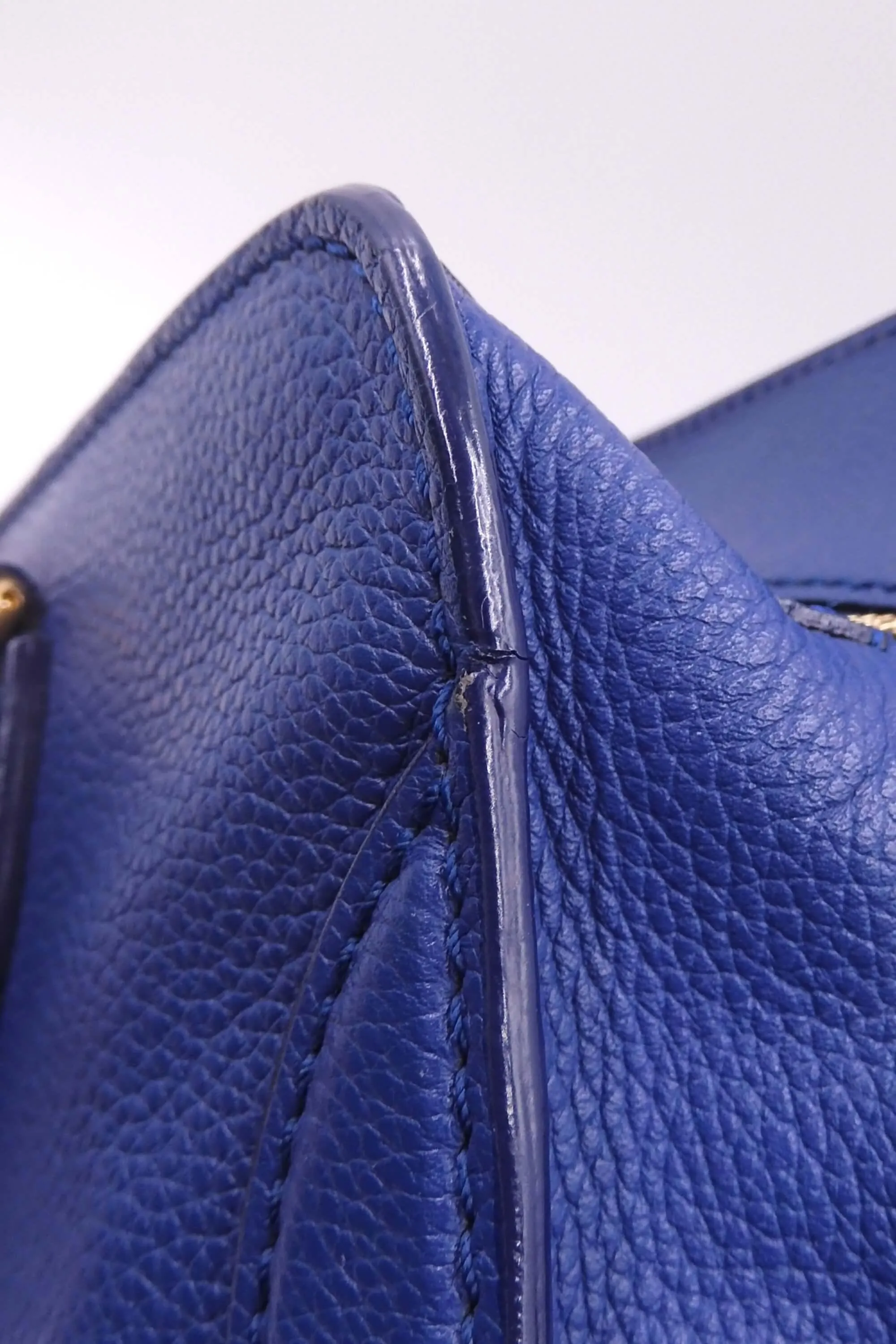 Small Padlock Zip Around Bag Navy