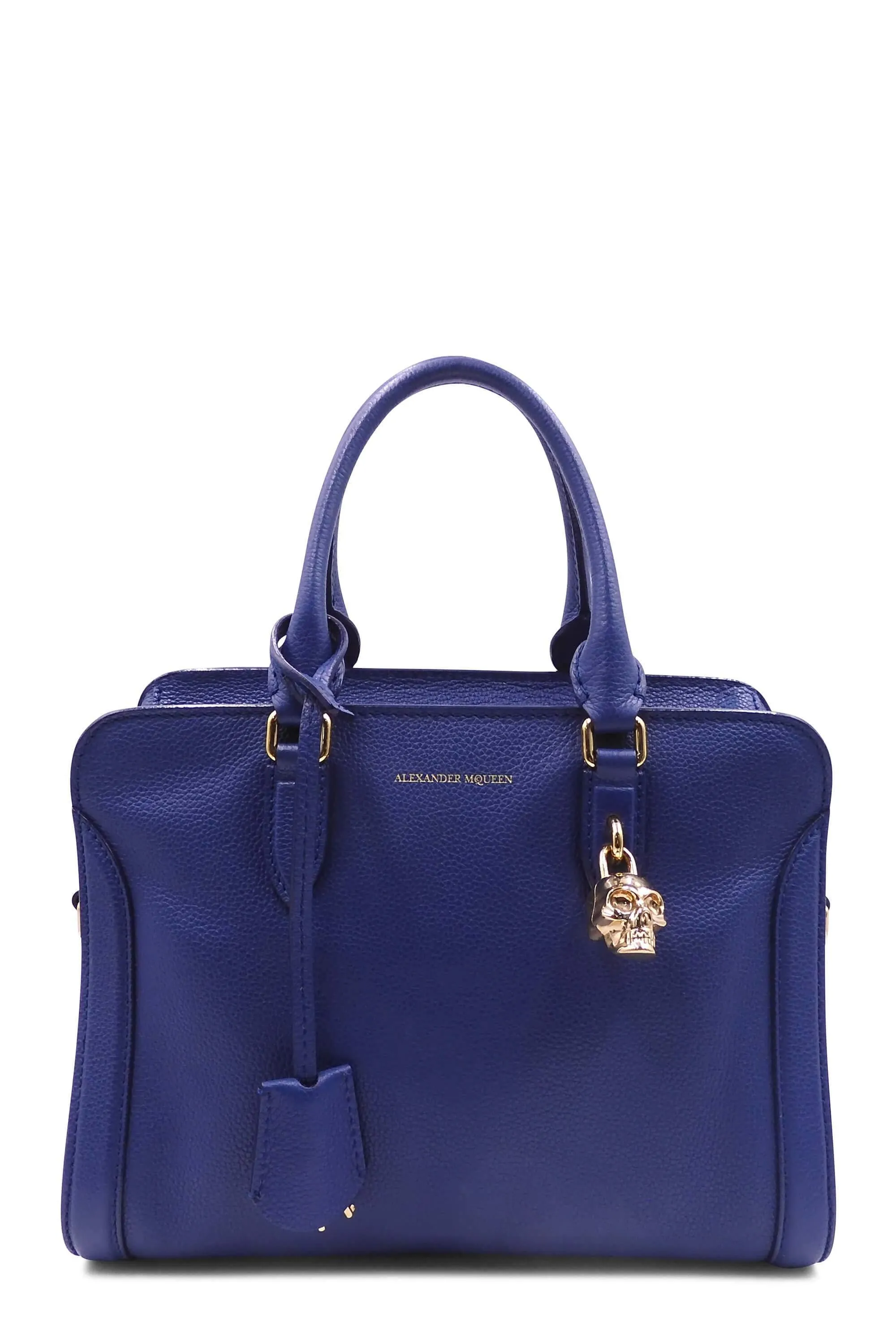 Small Padlock Zip Around Bag Navy