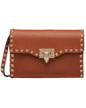 Small Rockstud Shoulder Bag in Selleria