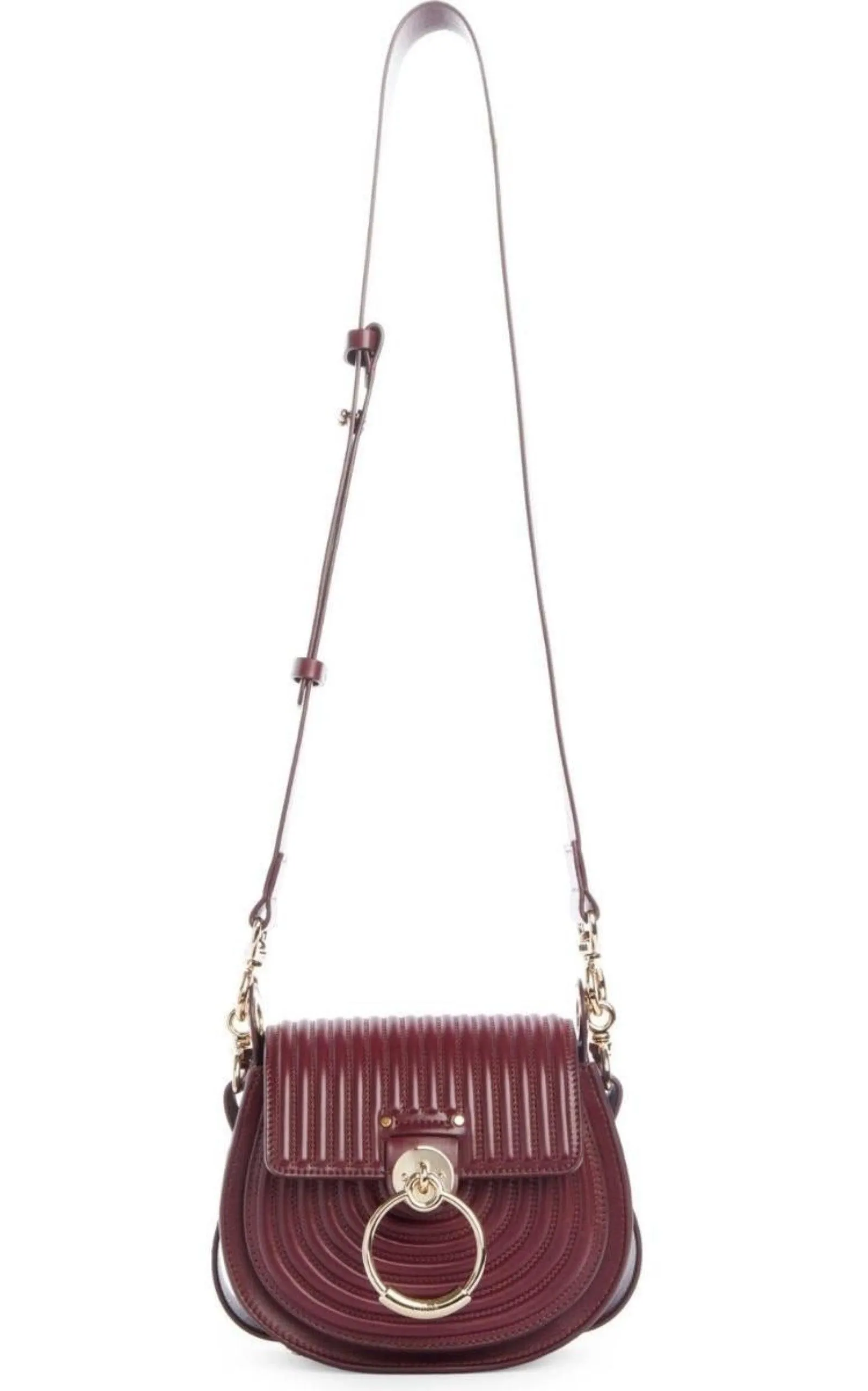 Small Tess Quilted Leather Crossbody Bag