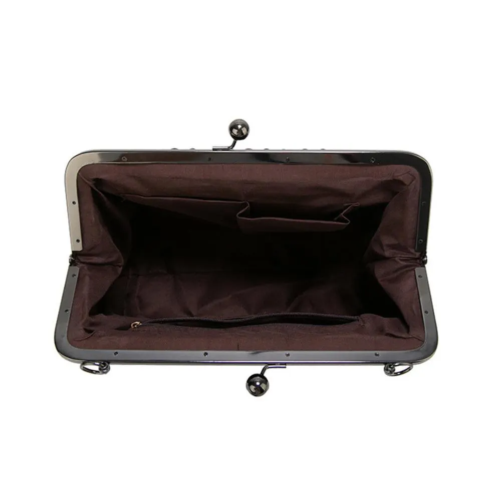 Solmira Celeste Kiss-Lock Bag – Vintage Elegance with a Cosmic Touch