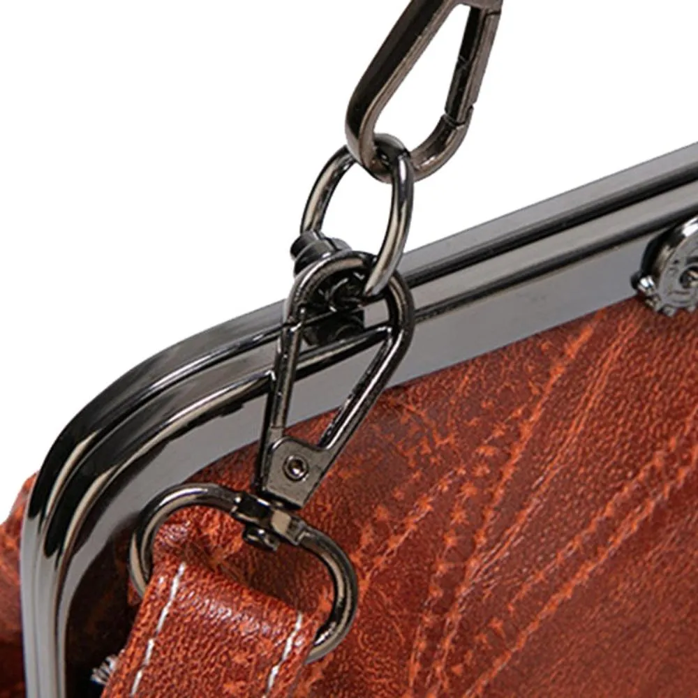 Solmira Celeste Kiss-Lock Bag – Vintage Elegance with a Cosmic Touch