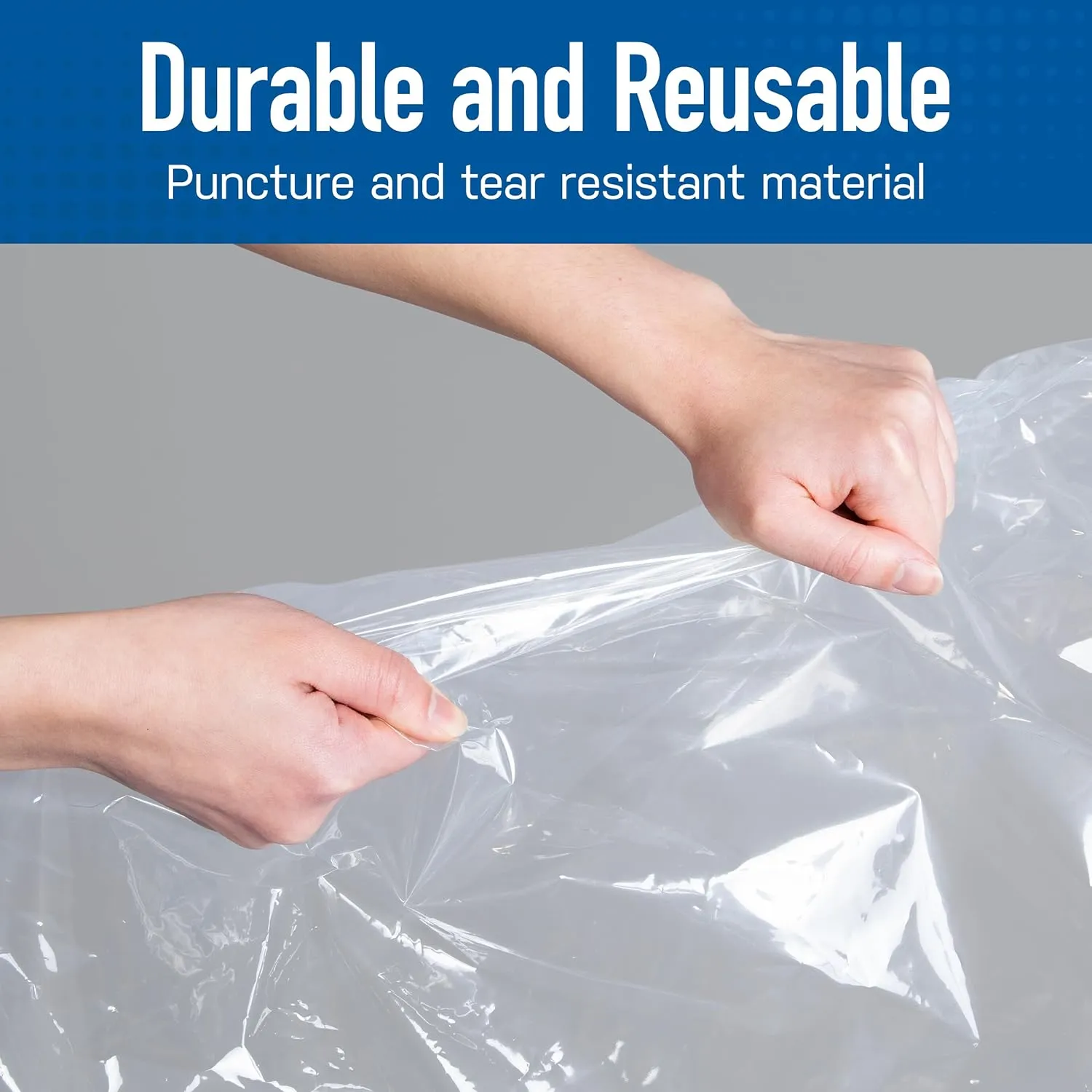 Spacesaver Clothing Vacuum Storage Bags with Electric Pump - 10-Pack, Medium, Large and Jumbo Sizes - Vacuum Seal Bags for Clothing, Beddings, Comforters, Blankets, Travel Sealer