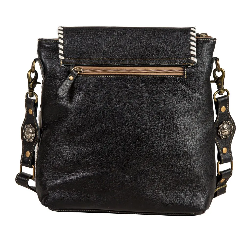 Spirit of the Herd Tooled Leather Crossbody
