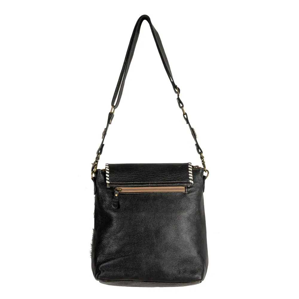 Spirit of the Herd Tooled Leather Crossbody