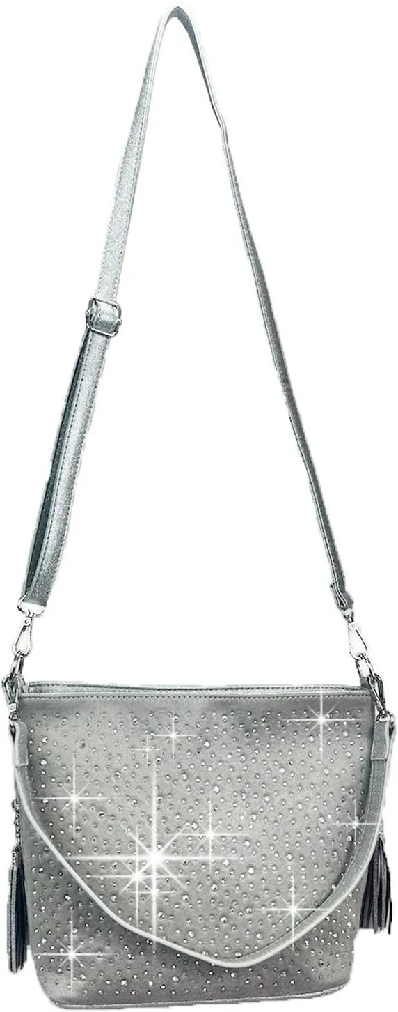 Star Sparkling Rhinestones Crossbody Bag