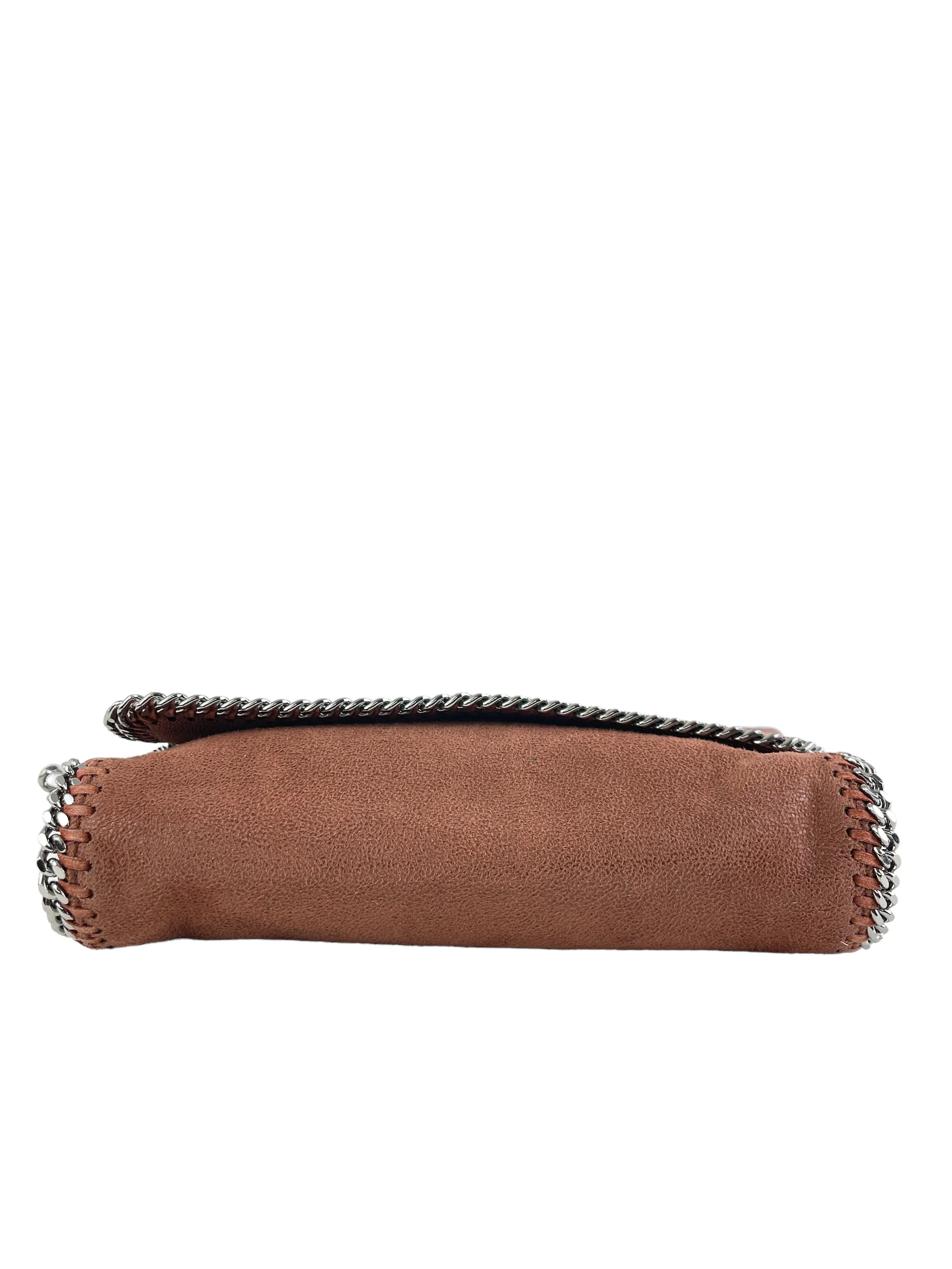 Stella McCartney Brown Faux Suede Falabella Crossbody