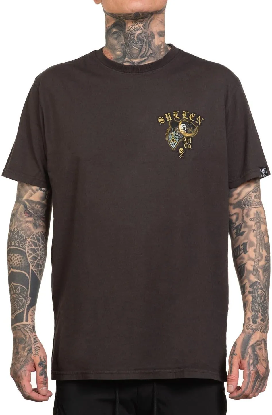 Sullen Men's Divided Tattoo Lifestyle Graphic Premium Short Sleeve Tee