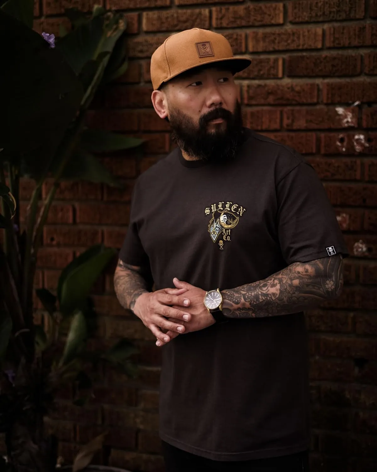 Sullen Men's Divided Tattoo Lifestyle Graphic Premium Short Sleeve Tee