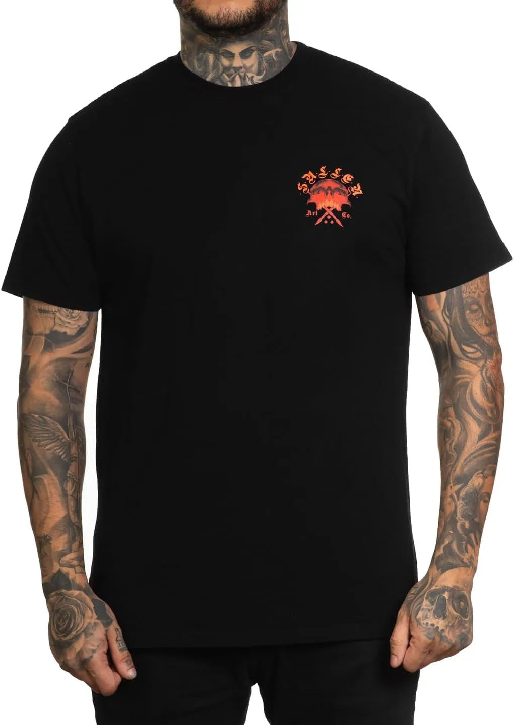 Sullen Men's Fede Gas Artist Series Tattoo Lifestyle Artist Series Graphic Premium Short Sleeve Tee