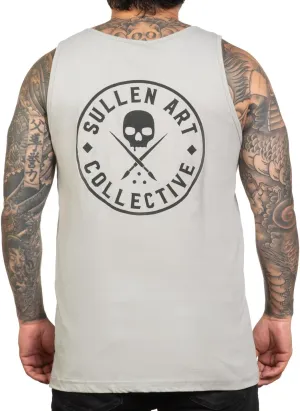 Sullen Men's Forever Tattoo Lifestyle Graphic Art Classic Logo Badge Premium Sleeveless Tank Top