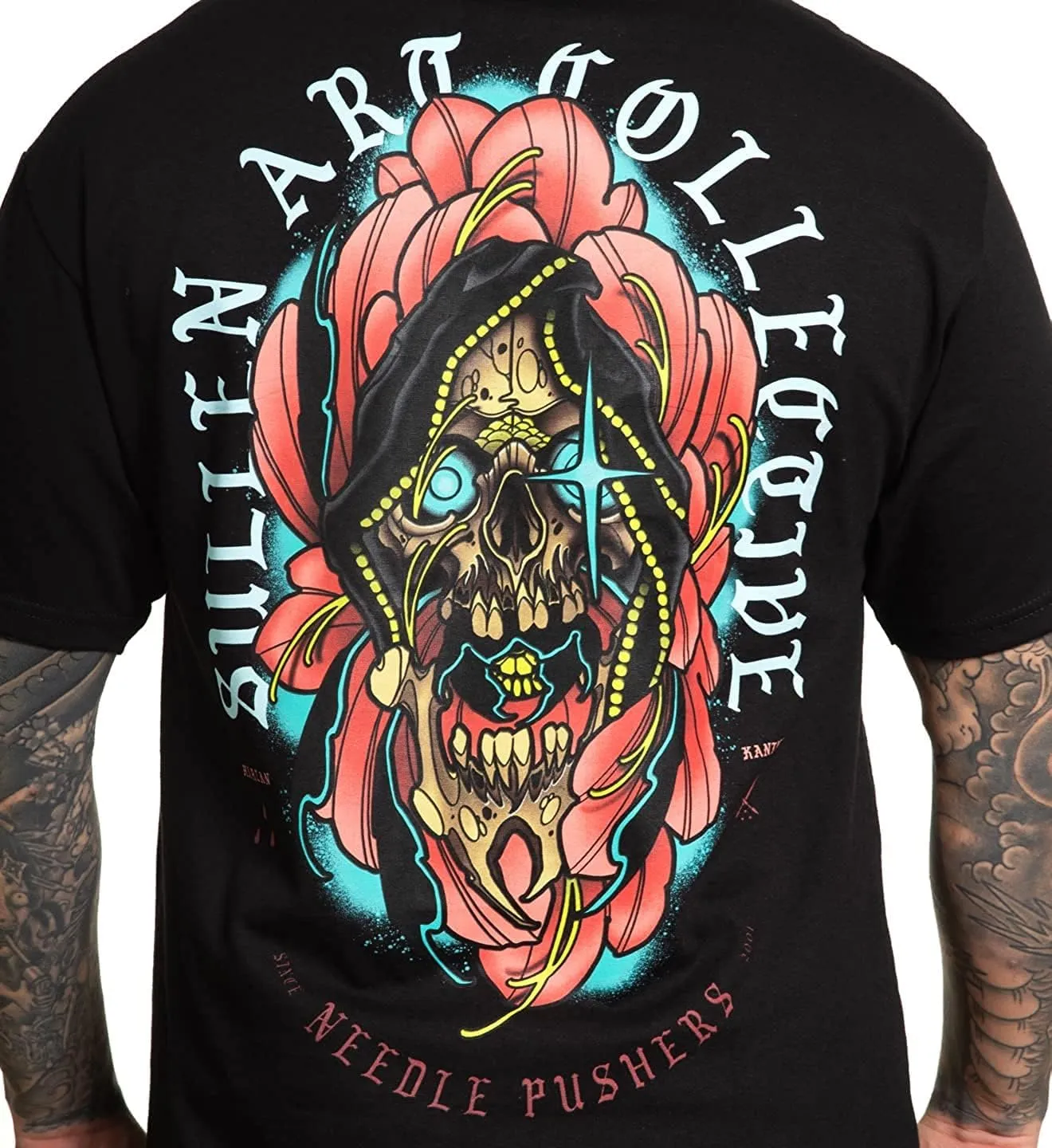 Sullen Men's Harlan Reaper Lifestyle Graphic Standard Tee