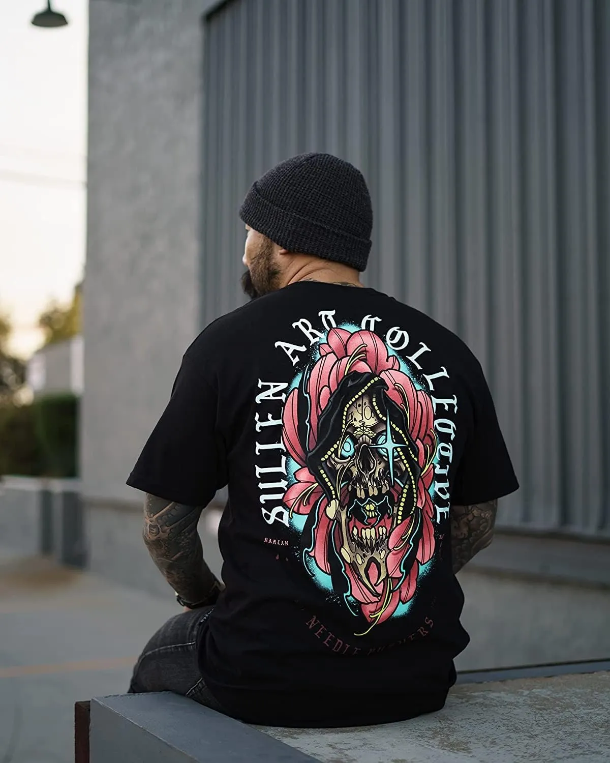 Sullen Men's Harlan Reaper Lifestyle Graphic Standard Tee