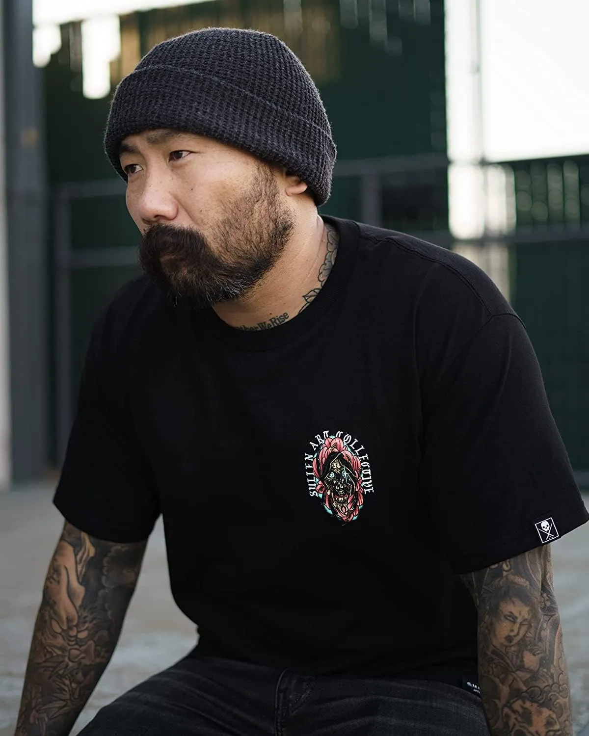 Sullen Men's Harlan Reaper Lifestyle Graphic Standard Tee