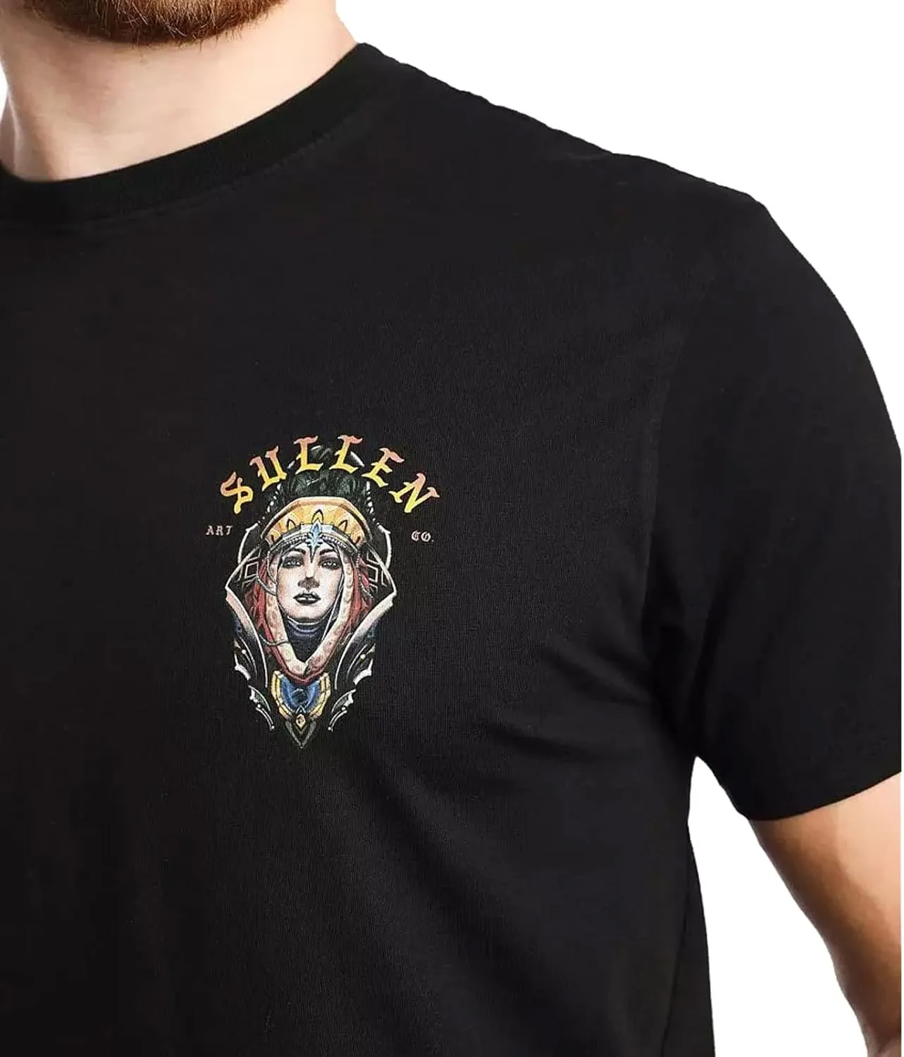 Sullen Men's Nightfall Tattoo Lifestyle Graphic Standard Tee