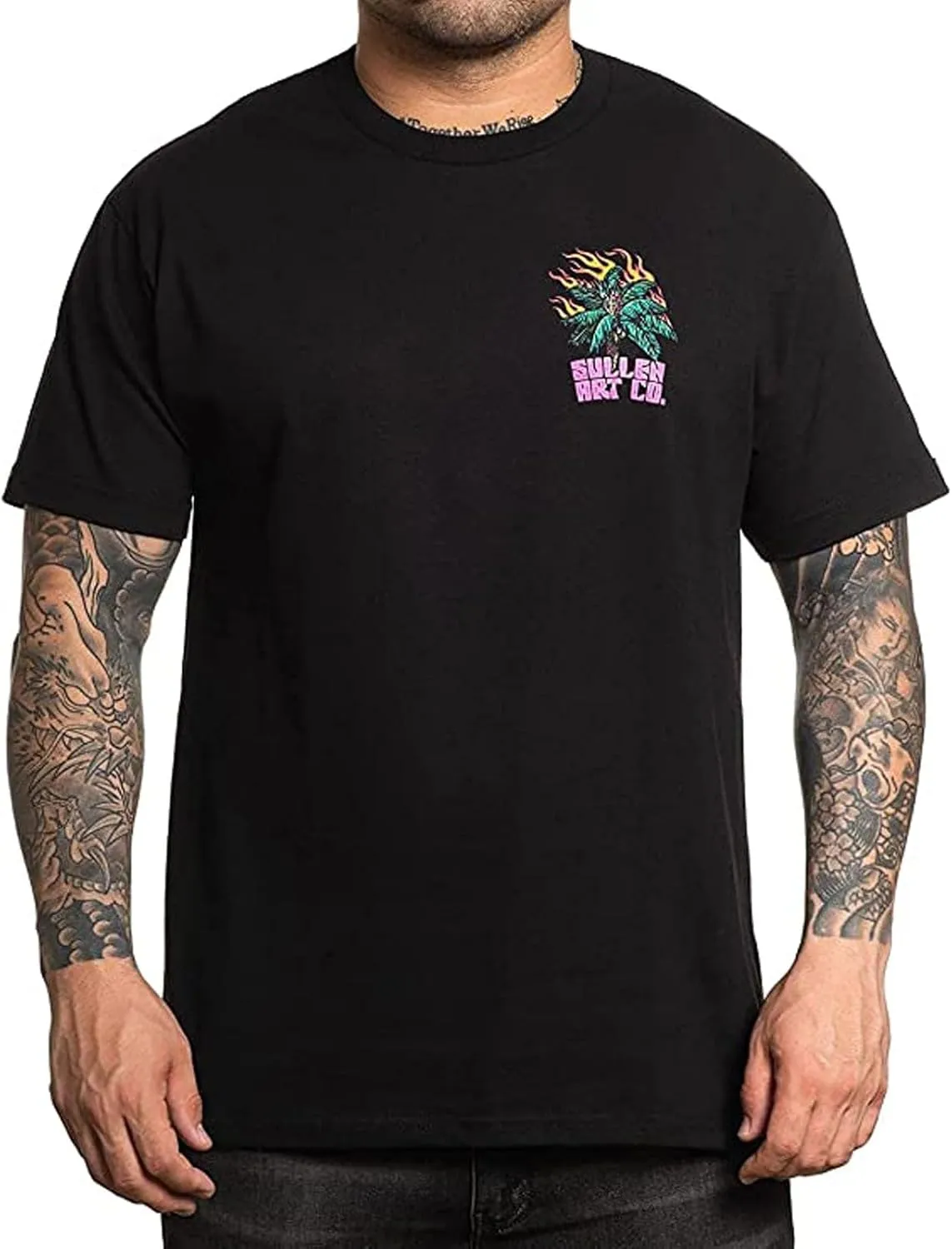 Sullen Men's No Bad Daze Standard Short Sleeve T Shirt