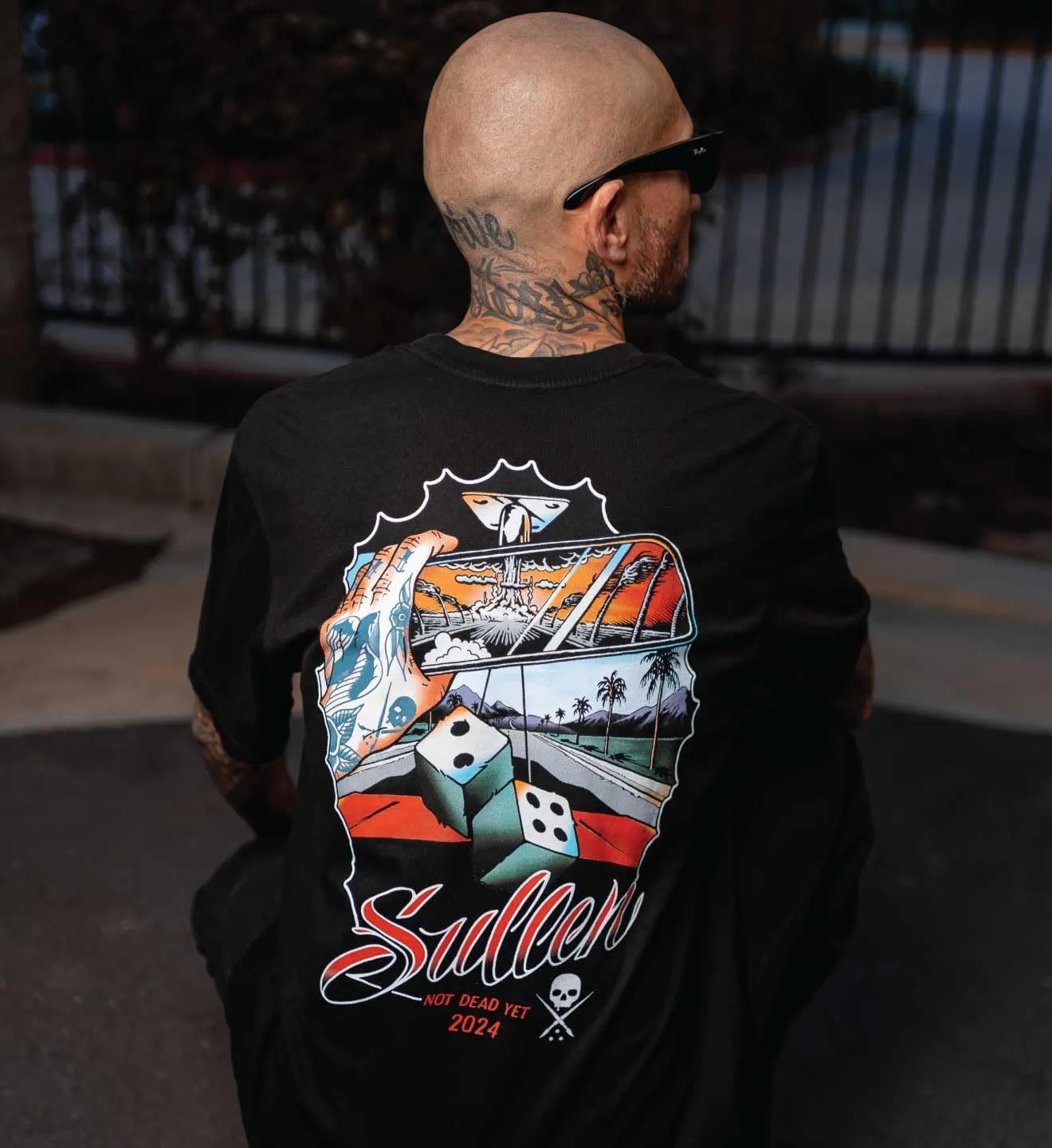 Sullen Men's Not Dead Yet Tattoo Artist Series Lifestyle Graphic Premium Short Sleeve Tee