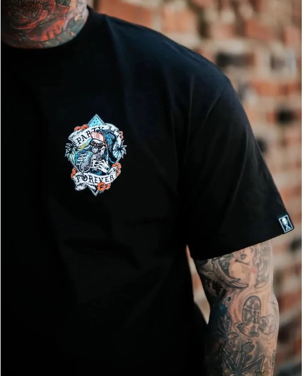 Sullen Men's Party Forever Standard Short Sleeve T Shirt