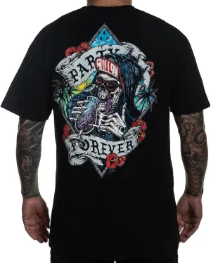 Sullen Men's Party Forever Standard Short Sleeve T Shirt