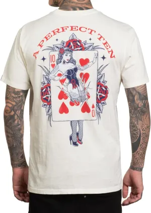 Sullen Men's Perfect 10 Valentine Capsule Tattoo Lifestyle Graphic Premium Short Sleeve Tee