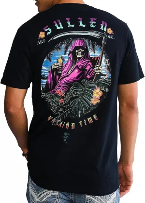 Sullen Men's Premium Vacation Time Short Sleeve T Shirt